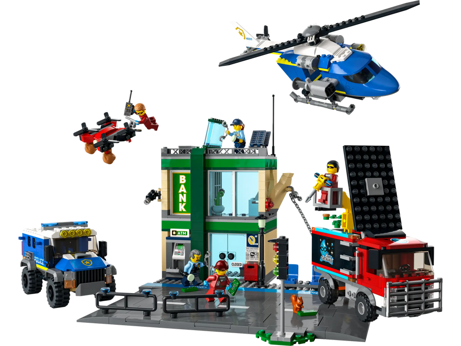 LEGO® City Politieachtervolging bij de bank (60317) - Bricking Awesome