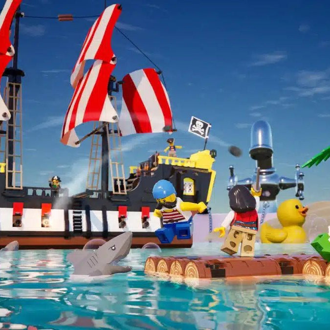 LEGO voegt twee nieuwe games toe aan Fortnite: LEGO Raft Survival en LEGO Obby Fun - Bricking Awesome