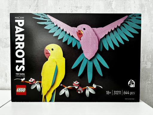 LEGO Art De Faunacollectie – Kleurrijke papegaaien (31211) - Bricking Awesome