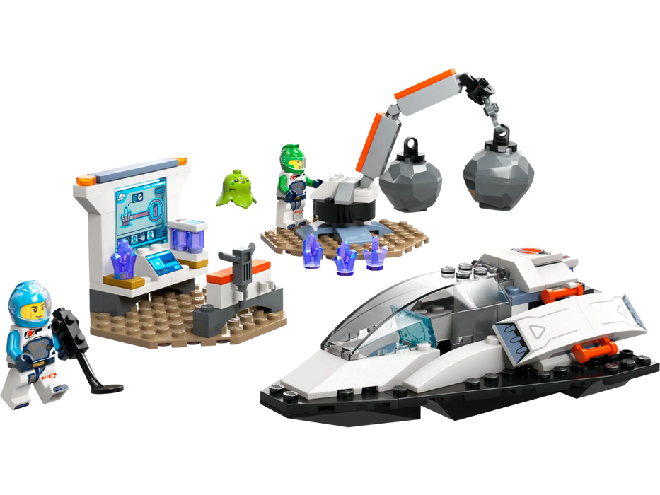 LEGO City Ruimteschip en ontdekking van asteroïde (60429) - Bricking Awesome