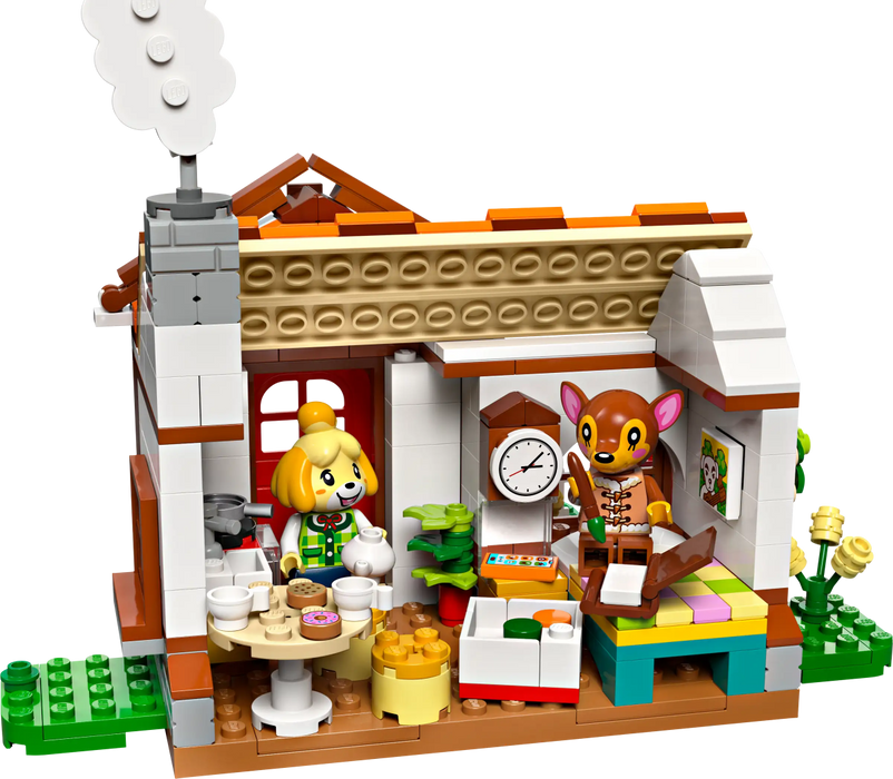 LEGO Animal Crossing Isabelle op visite (77049) - Bricking Awesome
