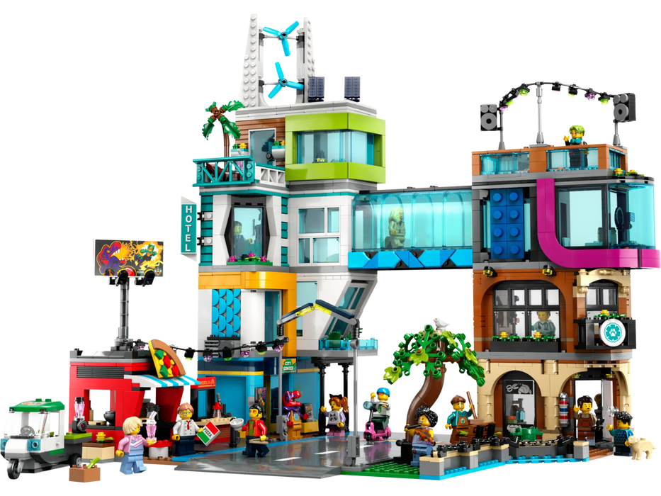 LEGO® City Binnenstad (60380) - Bricking Awesome