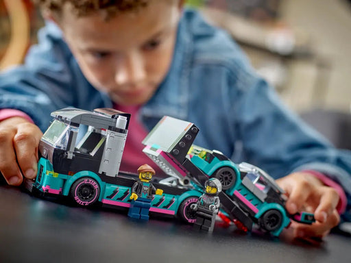 LEGO City Raceauto en transporttruck (60406) - Bricking Awesome