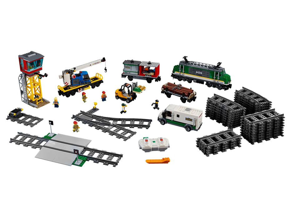 LEGO City Vrachttrein (60198) - Bricking Awesome