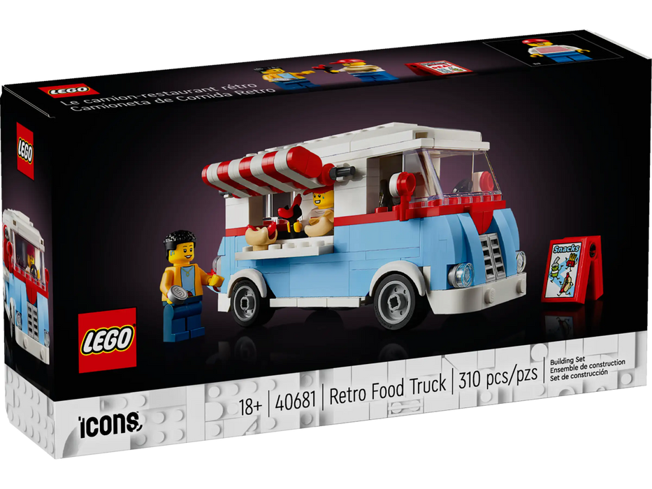LEGO Icons Retro foodtruck (40681) - Bricking Awesome