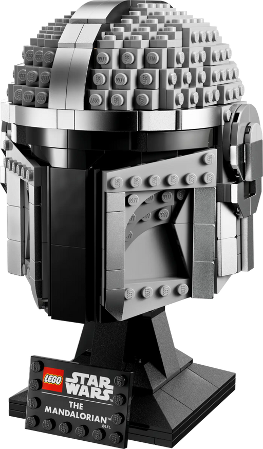 LEGO Star wars The Mandalorian helm (75328) - Bricking Awesome