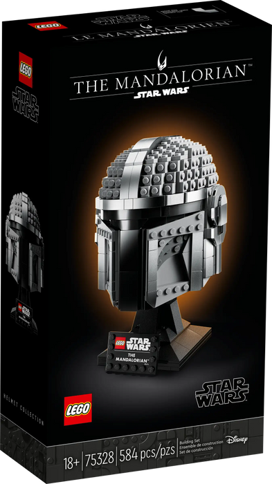LEGO Star wars The Mandalorian helm (75328) - Bricking Awesome