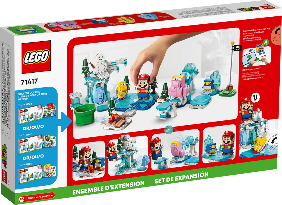 LEGO Super Mario Uitbreidingsset: Fliprus' sneeuwavontuur (71417) - Bricking Awesome