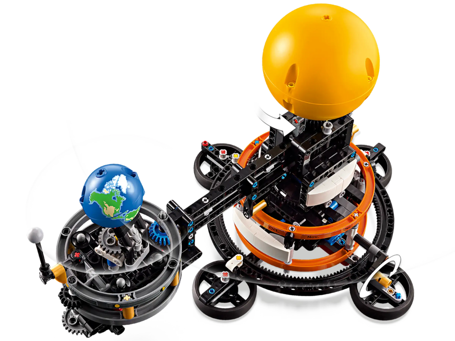 LEGO Technic De aarde en de maan in beweging (42179) - Bricking Awesome